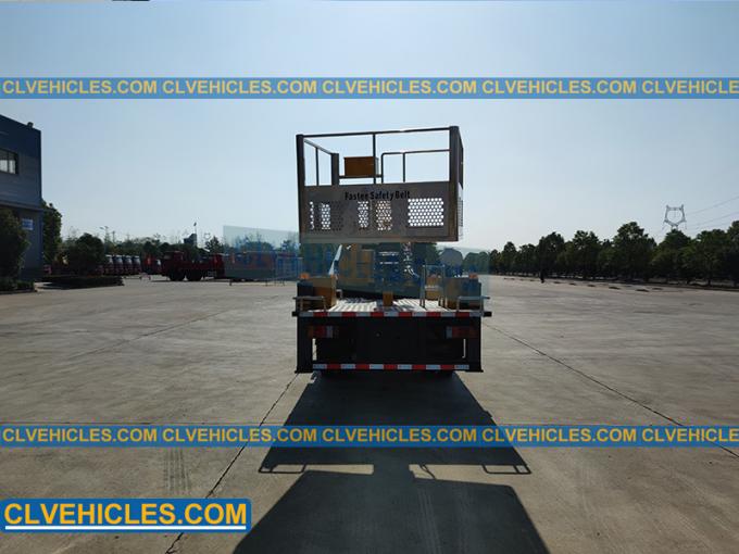 21m Lsuzu Telescopic Boom Bucket Truck Aerial Work Manlift Truck