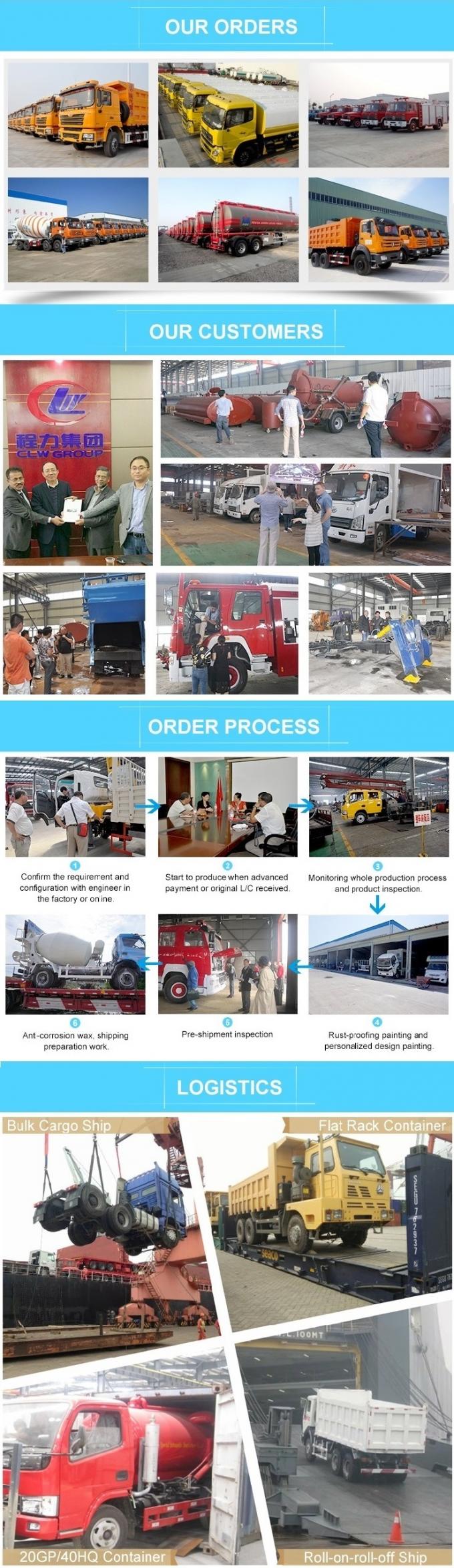 Dongfeng 6X4 20t 13.9m Folding Arm Crane Truck for Nigeria