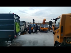 Σειρά N 130hp 7cbm ISUZU Οδική Σκούπισσα Φορτηγό Οδική Πλυντική 70000L