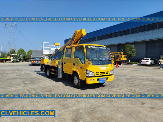ISUZU 600P 130hp Telescopic Bucket Truck 21m Manlift 1200*600*1100