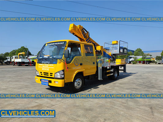 ISUZU 600P 130hp Telescopic Bucket Truck 21m Manlift 1200*600*1100